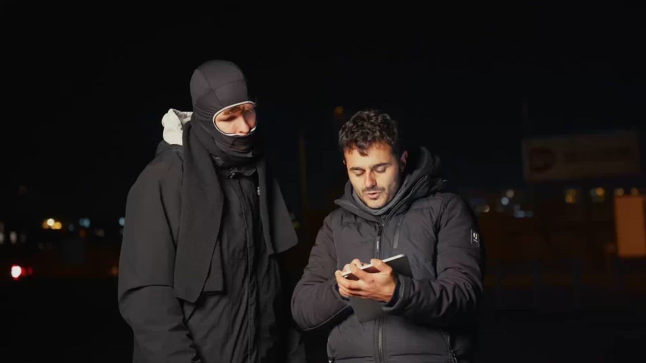Still from a Seceda Studios YouTube production, cinematic talking-head with a script-driven edit.